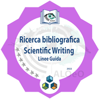 Badge - Ricerca bibliografica e scientific writing: linee guida per il professionista sanitario