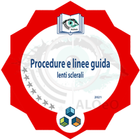 Badge - Procedure e linee guida per l'applicazione di lenti sclerali